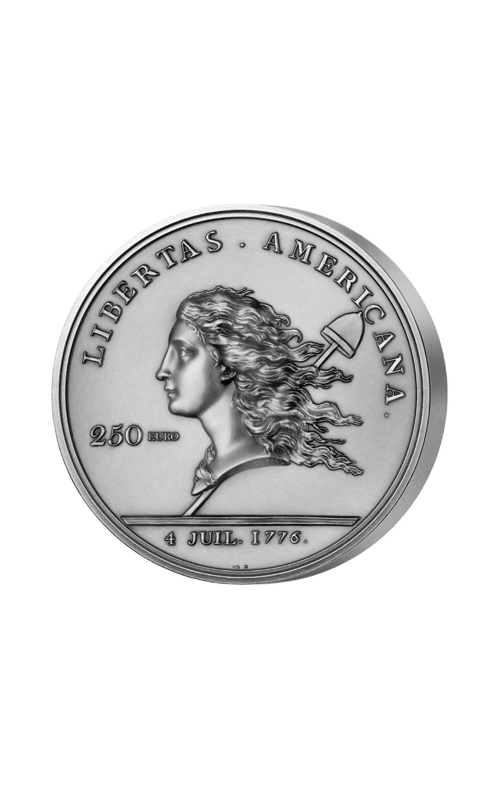 Pièce Libertas 250€ Argent - Collection Libertas Americana - GoldUnion
