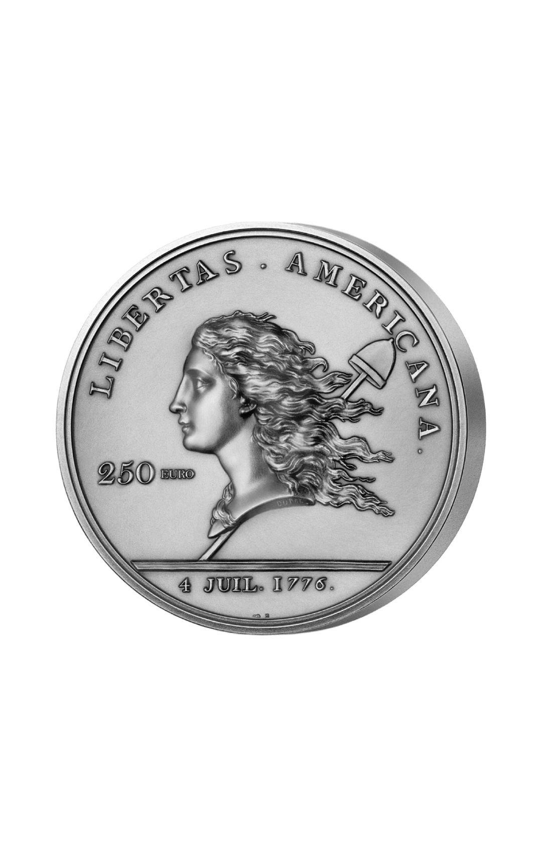 Pièce Libertas 250€ Argent - Collection Libertas Americana - GoldUnion