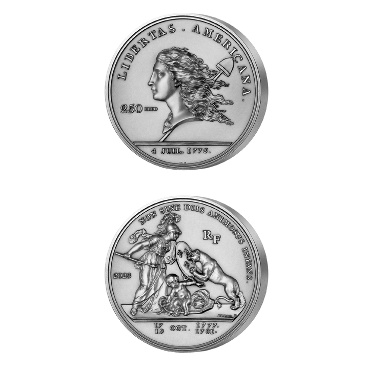 Pièce Libertas 250€ Argent - Collection Libertas Americana - GoldUnion