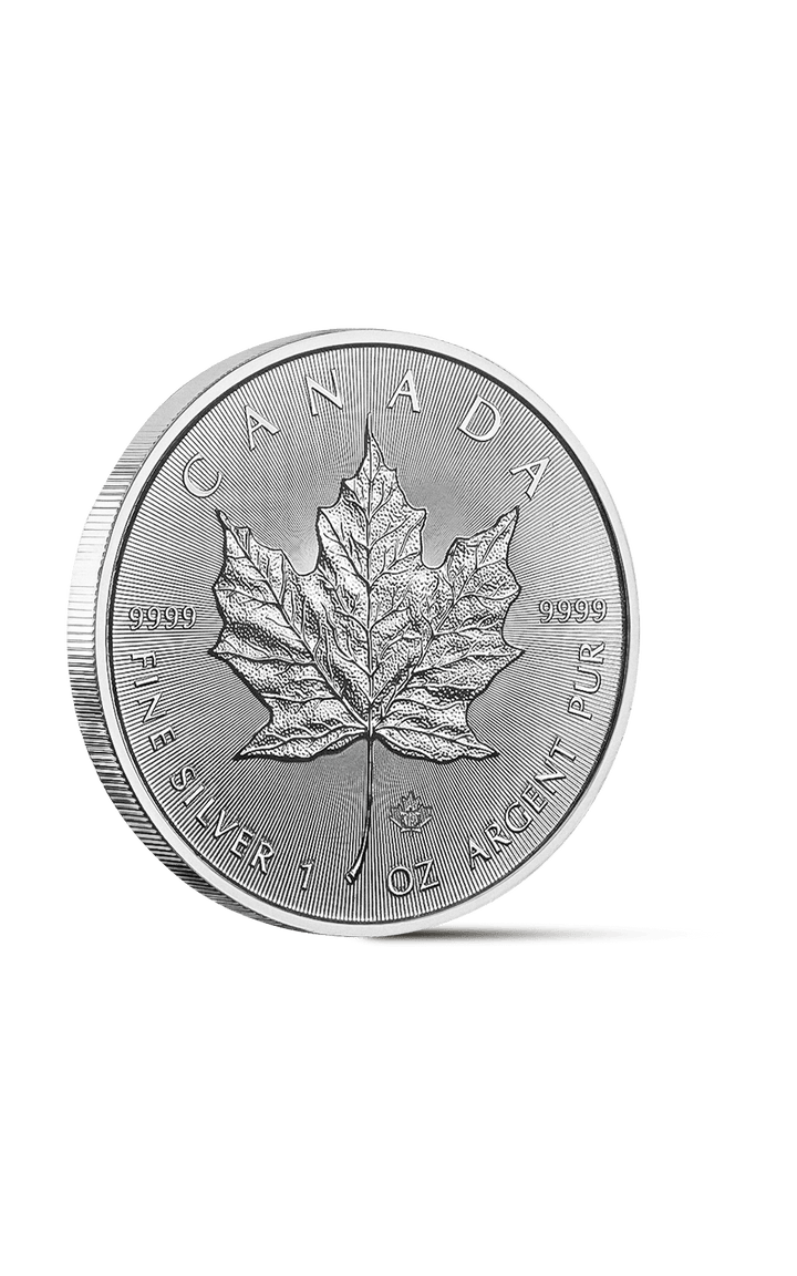 Pièce Maple Leaf 1 Once Argent - GoldUnion