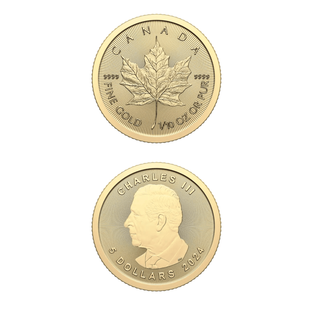 Pièce Maple Leaf 1/10 Once Or - GoldUnion