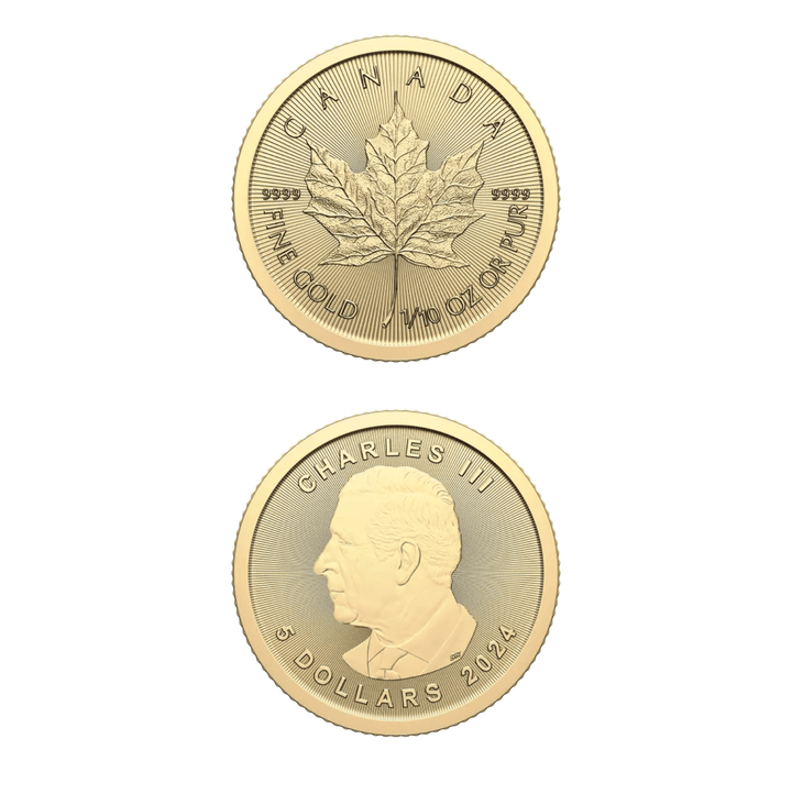 Pièce Maple Leaf 1/10 Once Or - GoldUnion