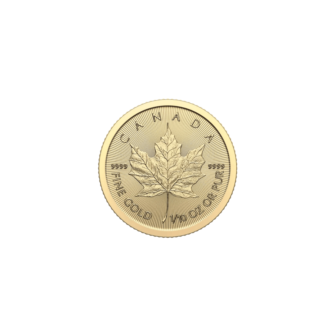 Pièce Maple Leaf 1/10 Once Or - GoldUnion
