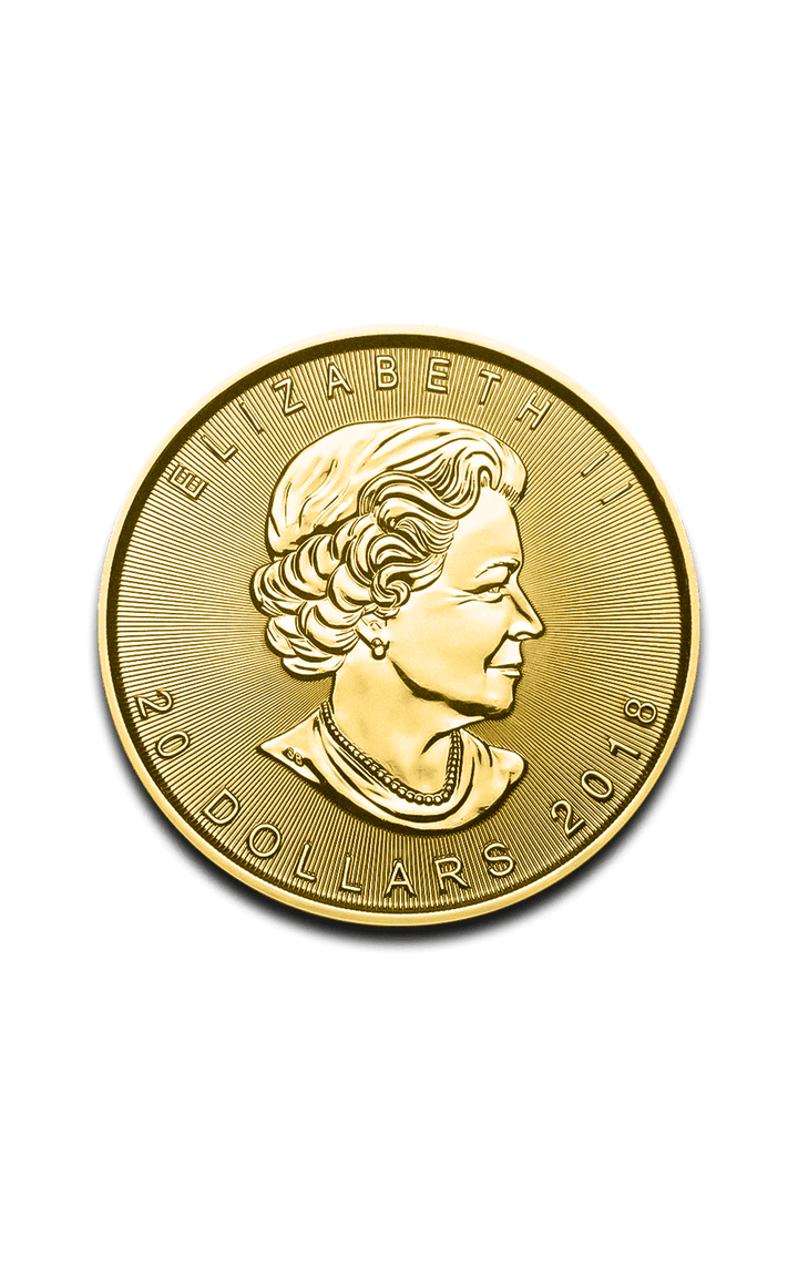 Pièce Maple Leaf 1/2 Once Or - GoldUnion