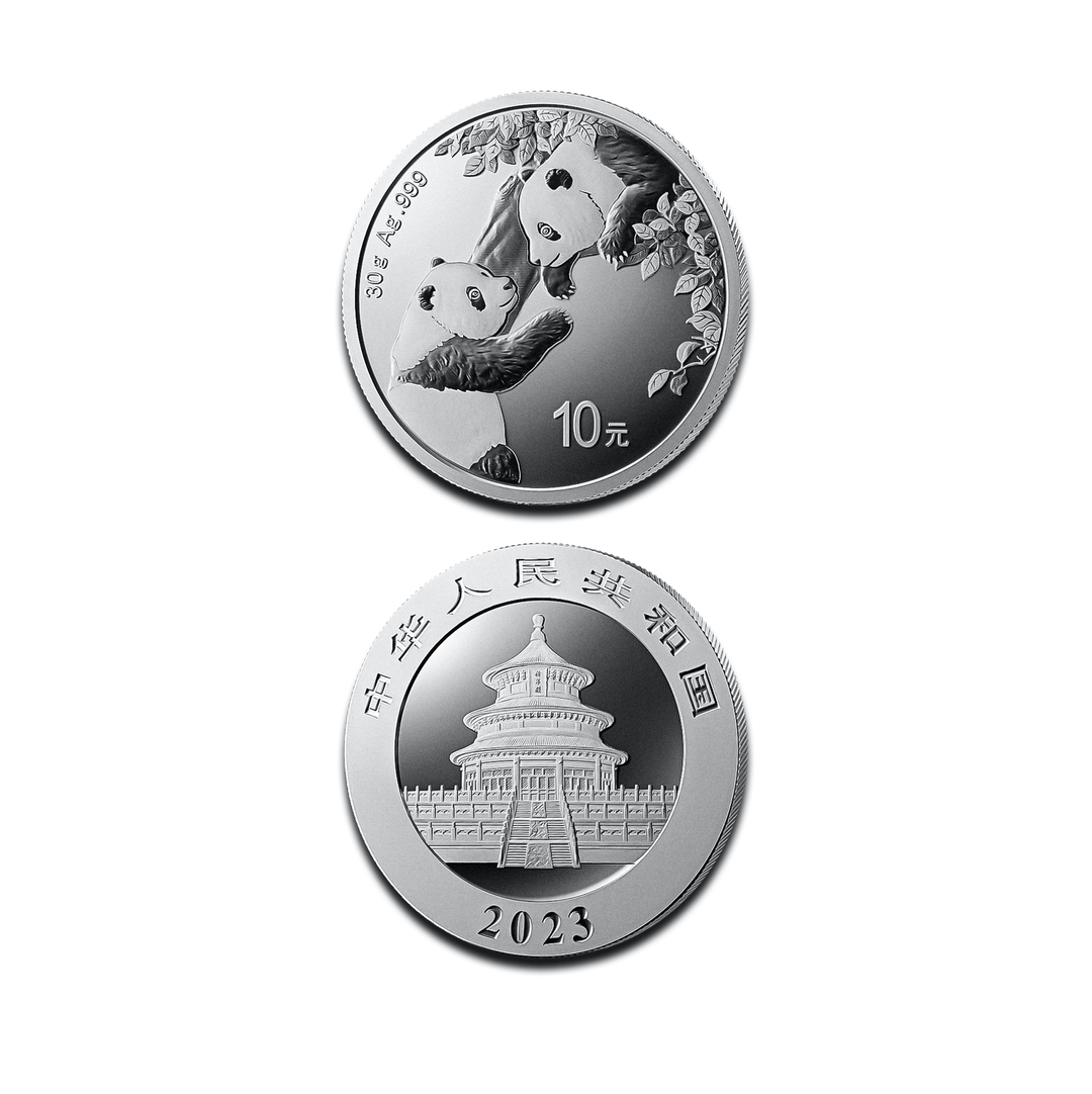 Pièce Panda 30g Argent - GoldUnion