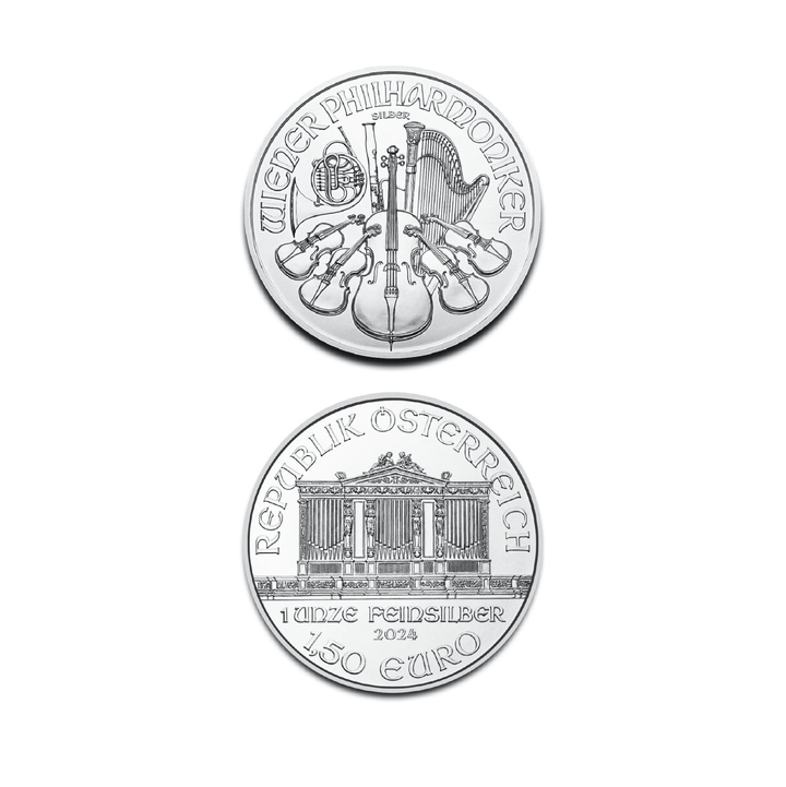 Pièce Philharmonique 1 Once Argent - GoldUnion