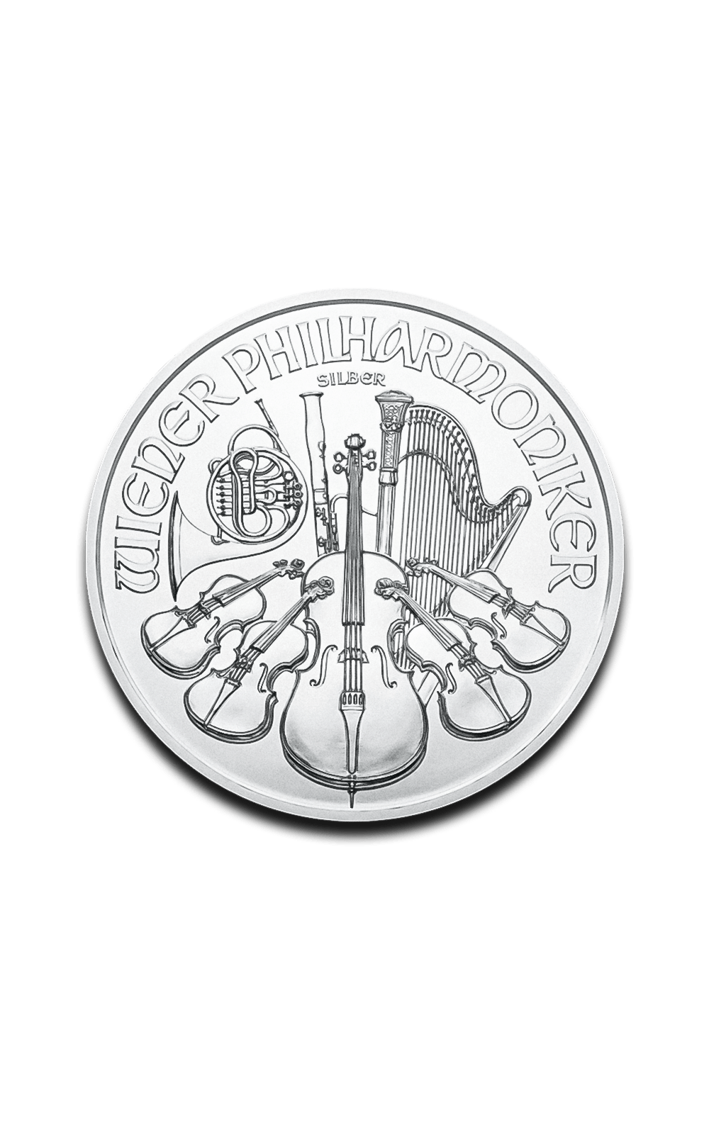 Pièce Philharmonique 1 Once Argent - GoldUnion