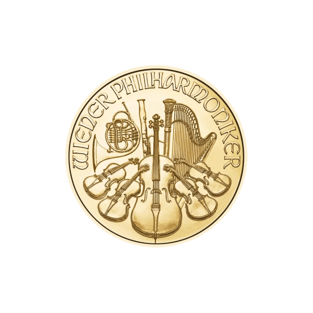 Pièce Philharmonique 1/10 Once Or - GoldUnion