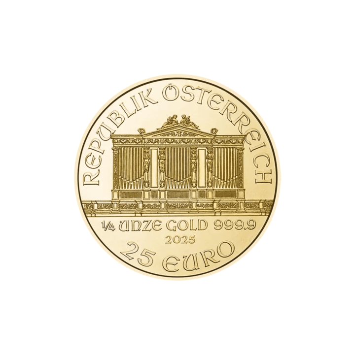 Pièce Philharmonique 1/4 Once Or - GoldUnion