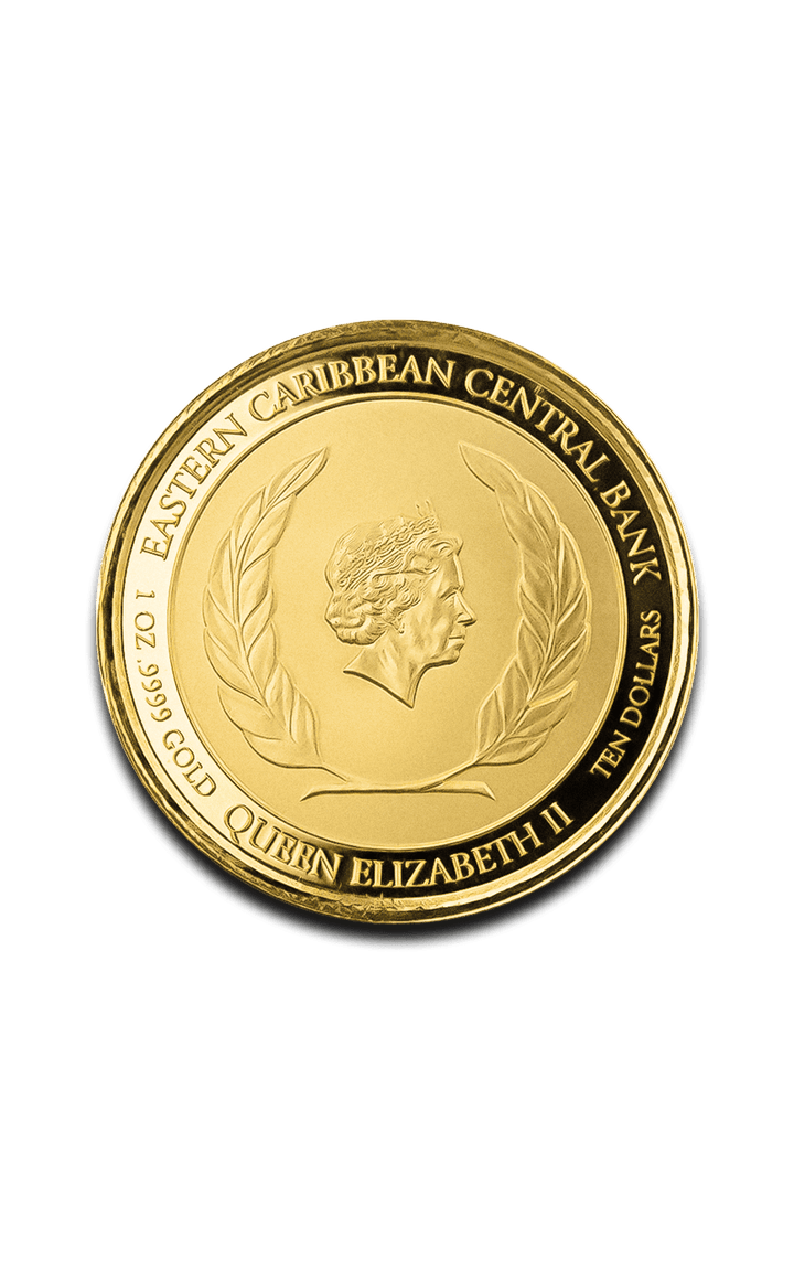 Pièce Saint Lucia 1 Once Or - GoldUnion