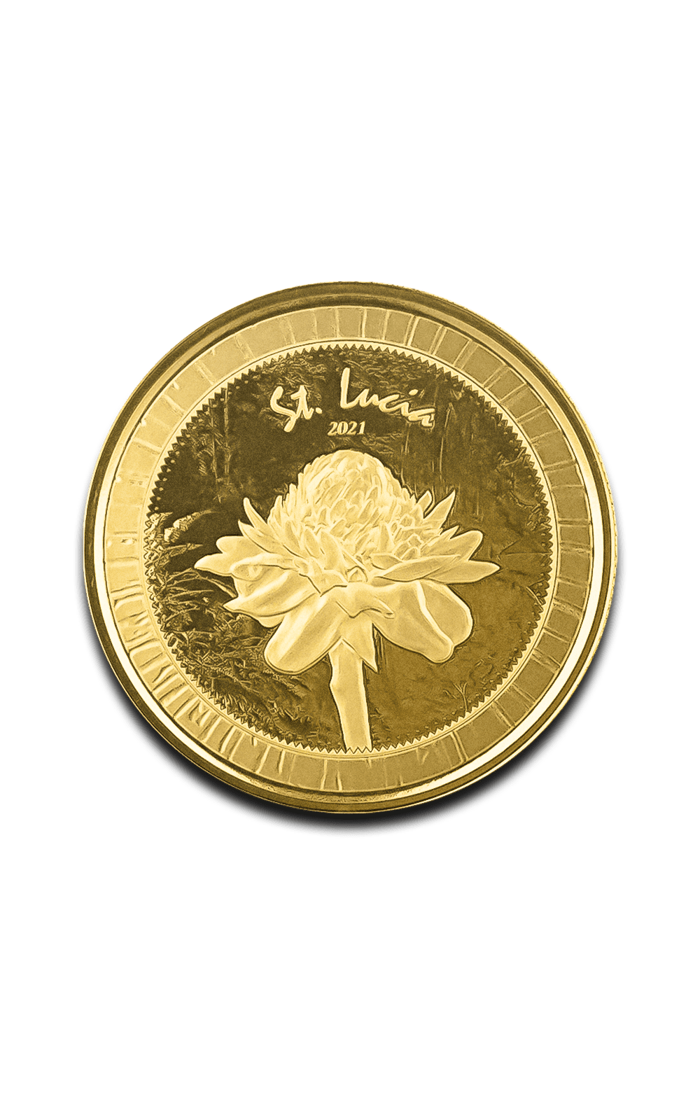 Pièce Saint Lucia 1 Once Or - GoldUnion