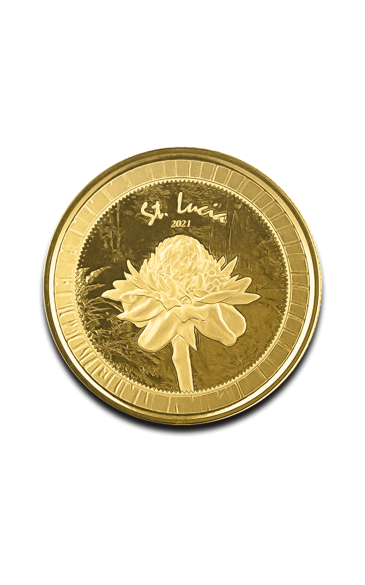 Pièce Saint Lucia 1 Once Or - GoldUnion