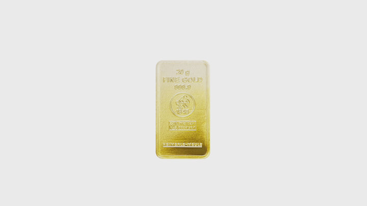 Lingotto d'oro da 20 g - LBMA