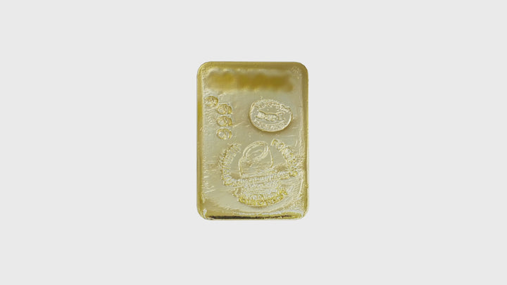 Lingotto d'oro da 250 g - SAAMP