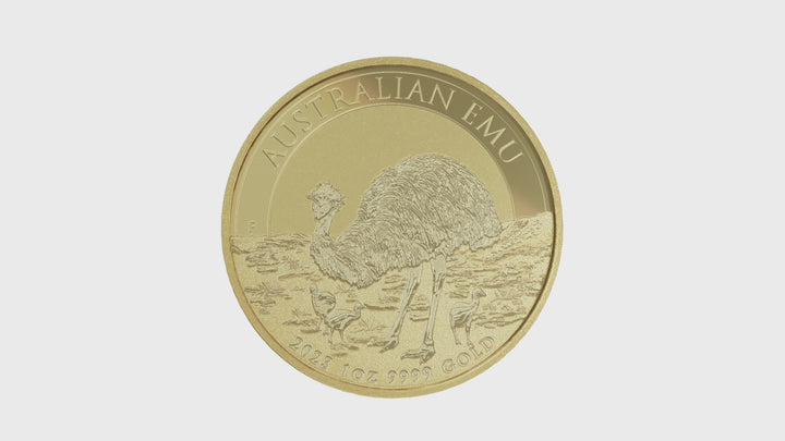Moneta da 1 oncia d'oro “Emu australiano”