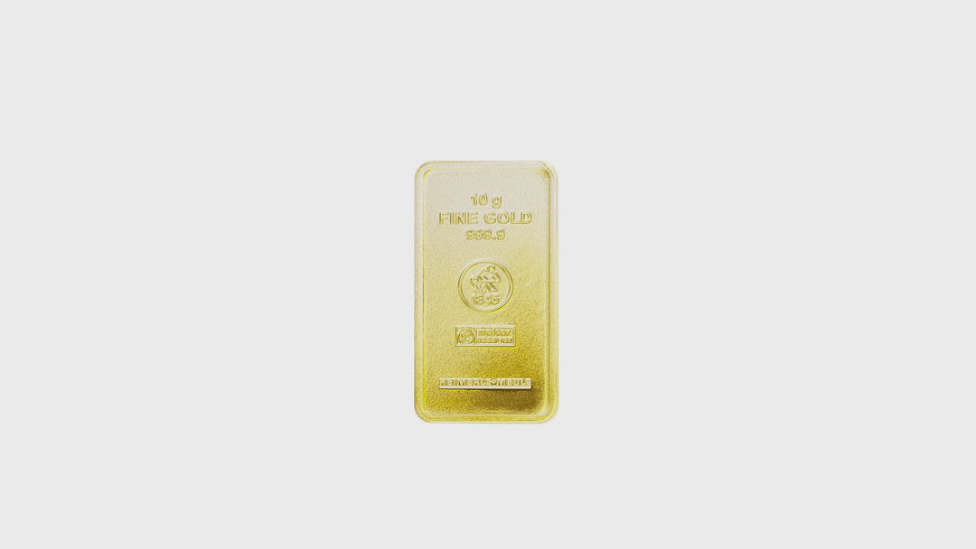 Lingotto d'oro da 10 g - LBMA