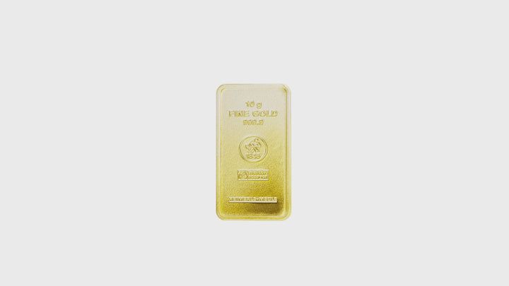 Lingotto d'oro da 10 g - LBMA